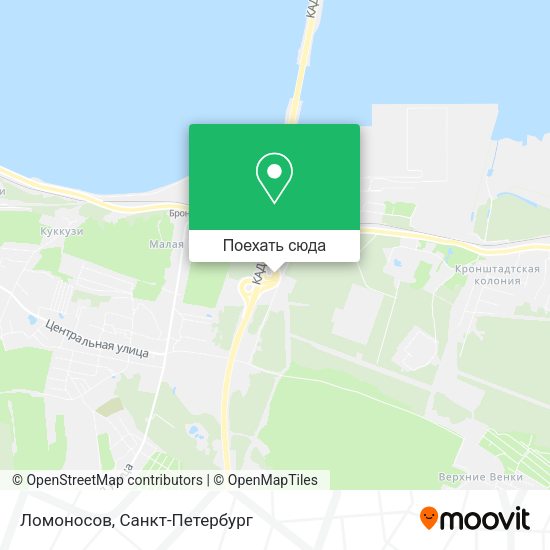 Карта Ломоносов