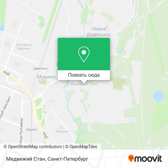 Карта Медвежий Стан