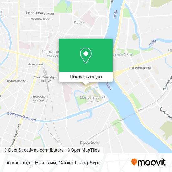Карта Александр Невский
