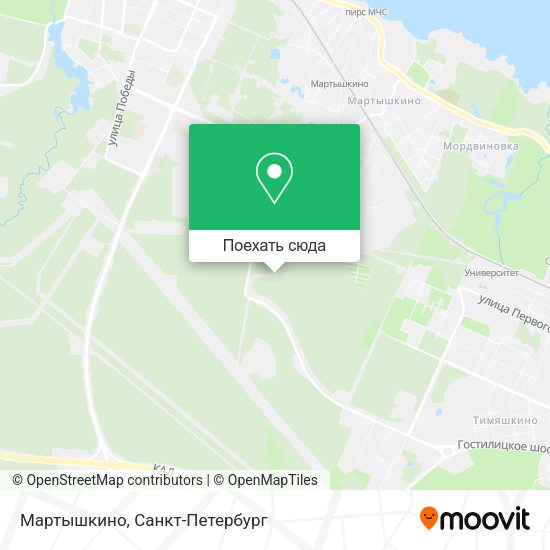 Карта Мартышкино