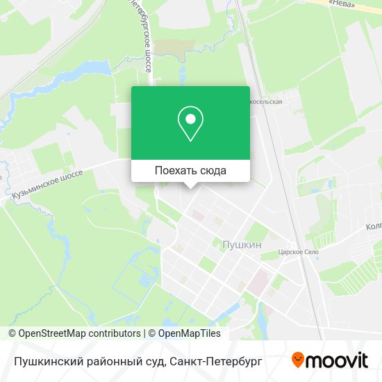 Карта Пушкинский районный суд