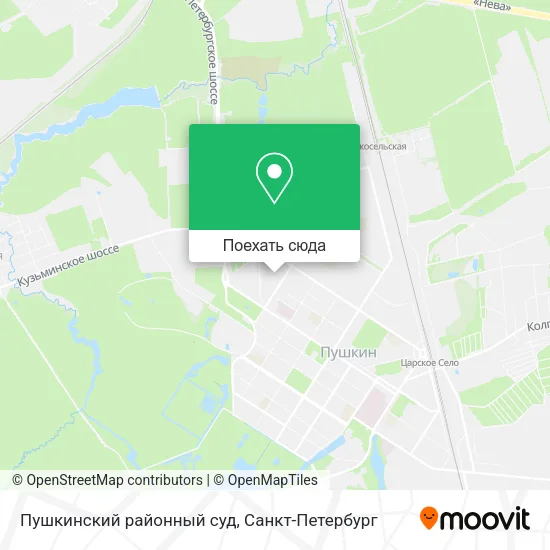 Карта Пушкинский районный суд
