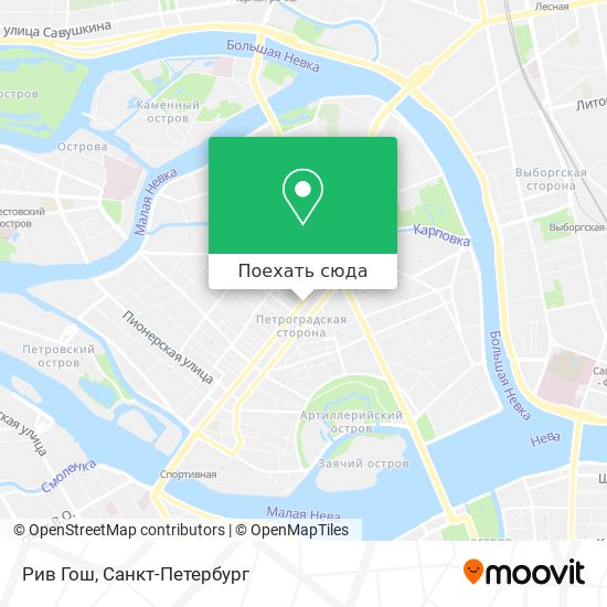 Карта Рив Гош