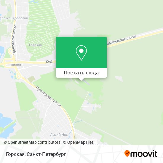 Карта Горская