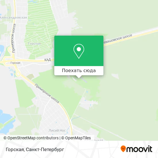 Карта Горская