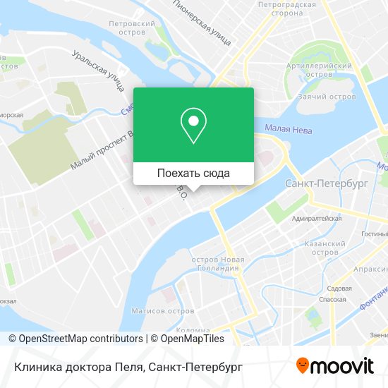 Карта Клиника доктора Пеля
