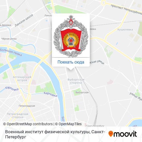 Вифк санкт петербург карта