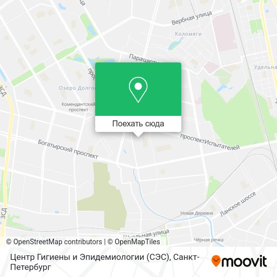 Карта Центр Гигиены и Эпидемиологии (СЭС)