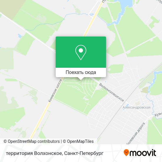 Карта территория Волхонское