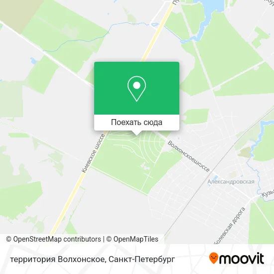 Карта территория Волхонское