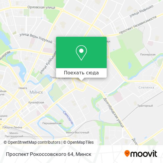 Карта Проспект Рокоссовского 64