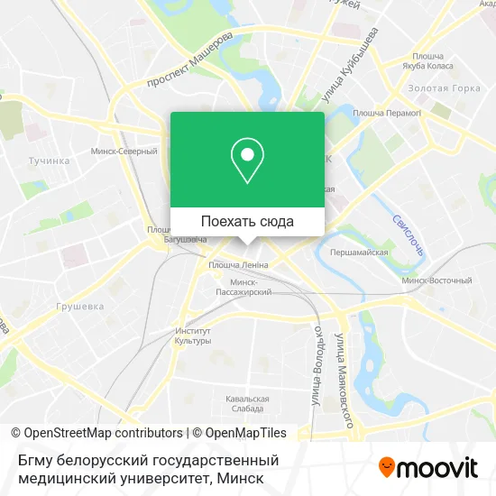 Карта Бгму белорусский государственный медицинский  университет