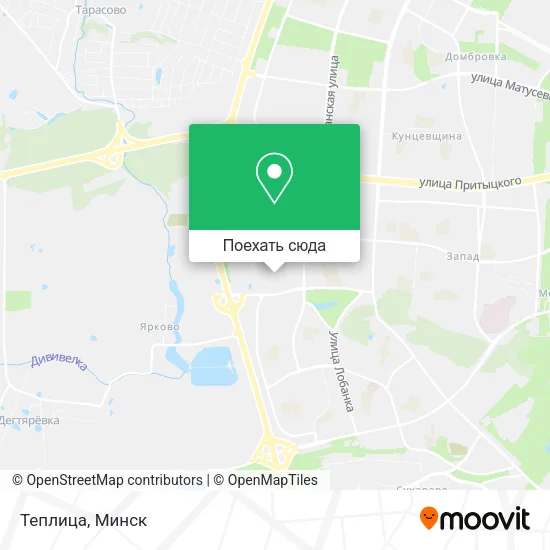 Карта Теплица