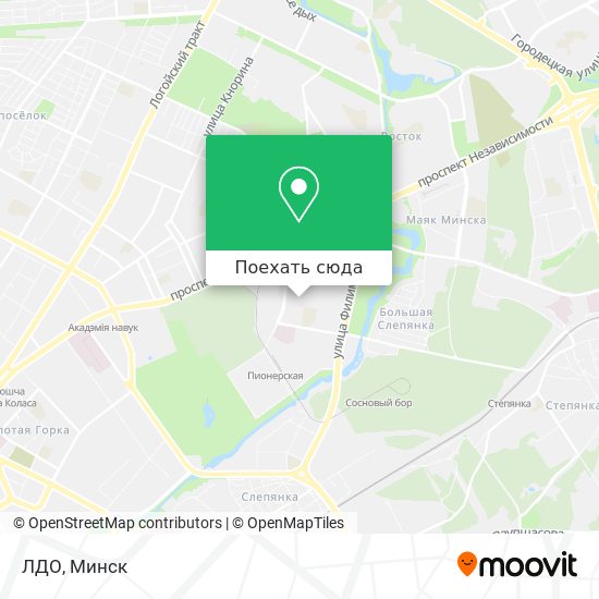 Карта ЛДО