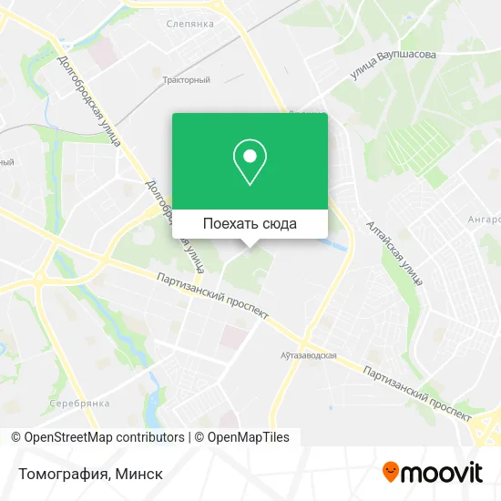 Карта Томография