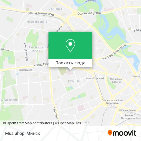 Карта Mua Shop
