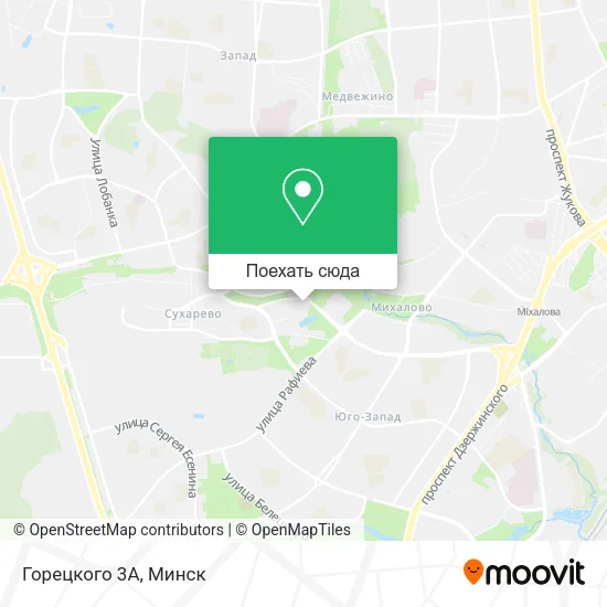Карта Горецкого 3А