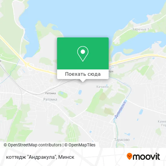 Карта коттедж "Андракула"