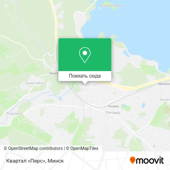 Карта Квартал «Пирс»