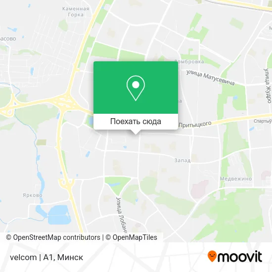 Карта velcom | A1