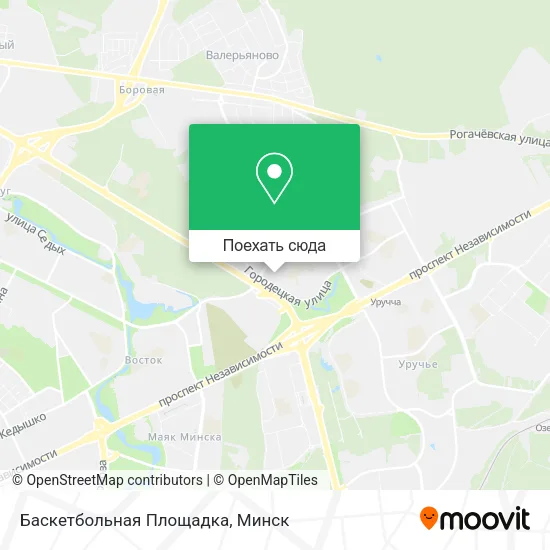 Карта Баскетбольная Площадка