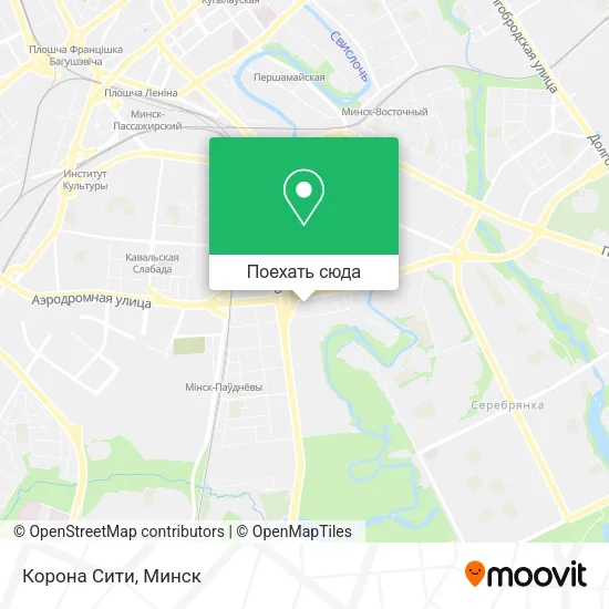Карта Корона Сити