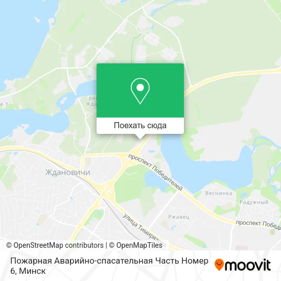 Карта Пожарная Аварийно-спасательная Часть Номер 6