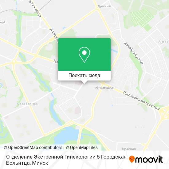 Карта Отделение Экстренной Гинекологии 5 Городская Больнтца