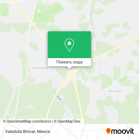 Карта Valaduta Brovar