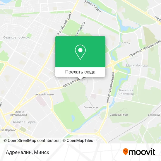 Карта Адреналин