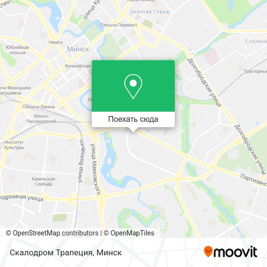 Карта Скалодром Трапеция