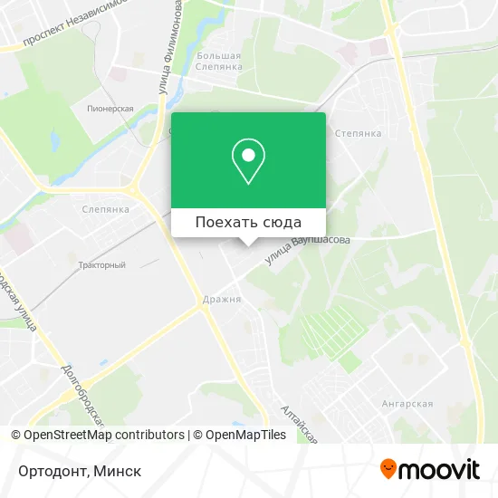 Карта Ортодонт