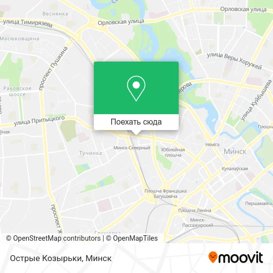 Карта Острые Козырьки