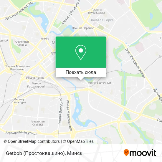Карта Getbob (Простоквашино)