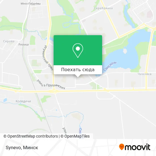 Карта Synevo