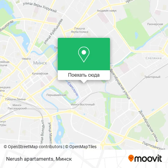 Карта Nerush apartaments