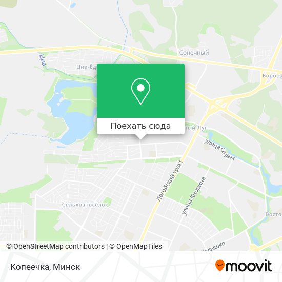 Карта Копеечка