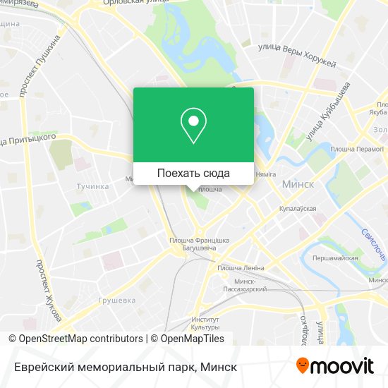 Карта Еврейский мемориальный парк