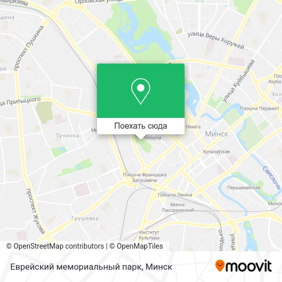 Карта Еврейский мемориальный парк