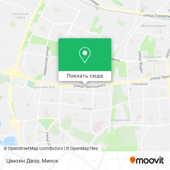 Карта Цімохін Двор