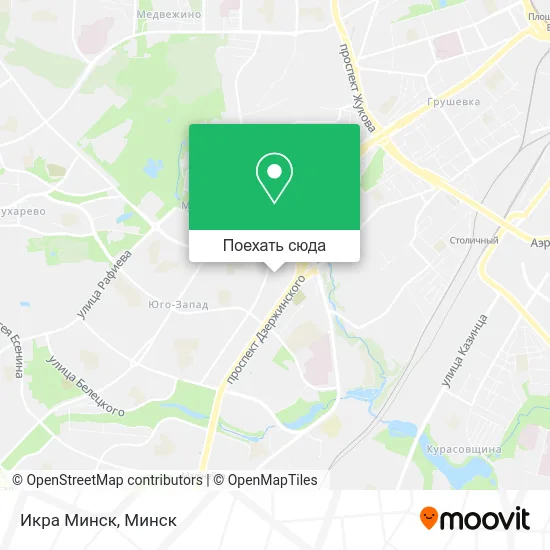 Карта Икра Минск