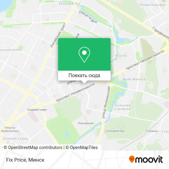 Карта Fix Price