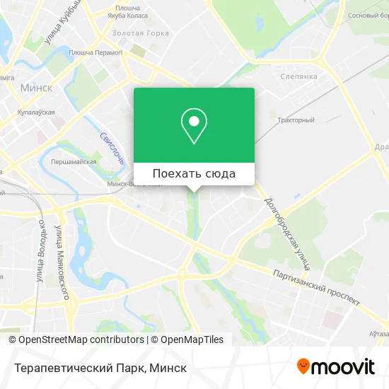 Карта Терапевтический Парк