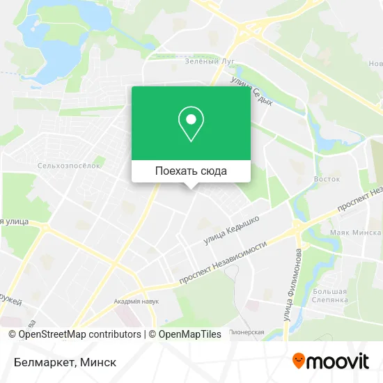 Карта Белмаркет