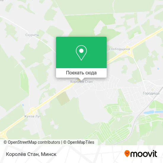 Карта Королёв Стан