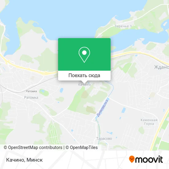 Карта Качино