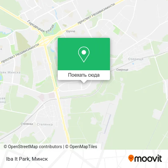 Карта Iba It Park