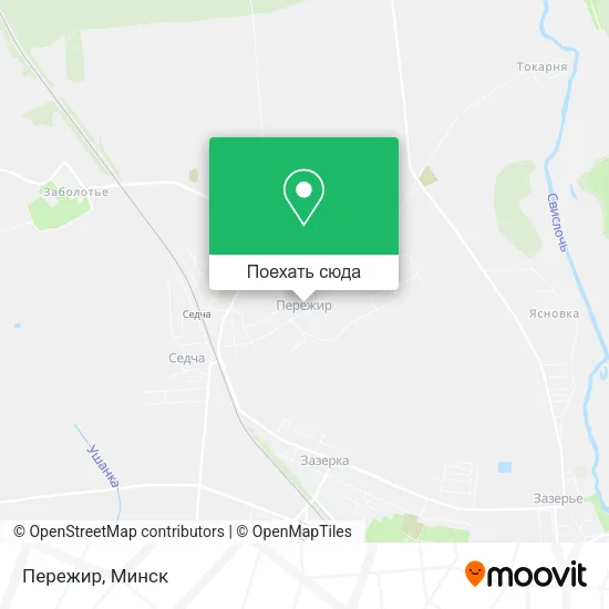 Карта Пережир