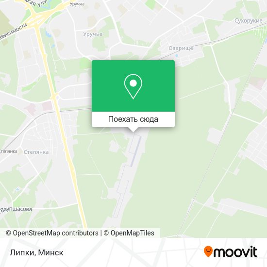Карта Липки