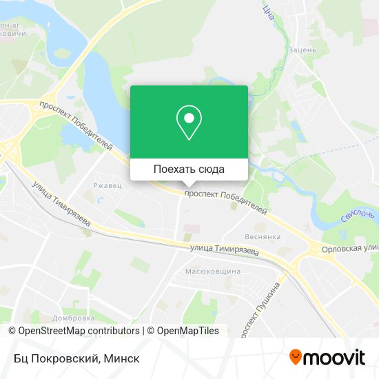 Карта Бц Покровский